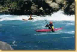 Today learning Spanish, in the evening kayak white water - learning Spanish at Language Pucon.