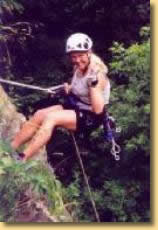 Today learning Spanish, in the evening you go rappeling  - learning Spanish at Language Pucon.